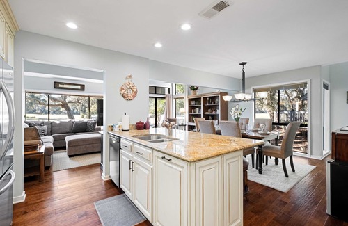 Palmetto Dunes Villa | Daze Off! Stunning two bedroom with loft Turnberry end unit Villa