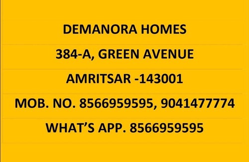 Amritsar Hotel | De Manora Homes - Unpretentious hotel with a garden , posh area Ranjit Avenue