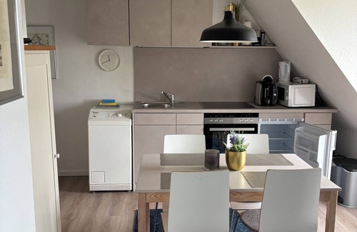 Vollerwiek Apartment | Industrial style on the North Sea