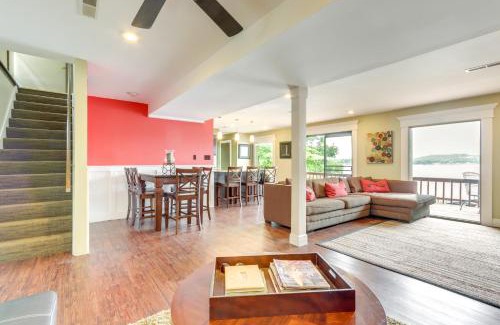 Camdenton House | Deck and Boat Dock Lakefront Getaway in Camdenton