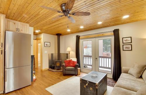 Elk Meadows House | Deck and Fire Pit Yakima River Retreat in Cle Elum