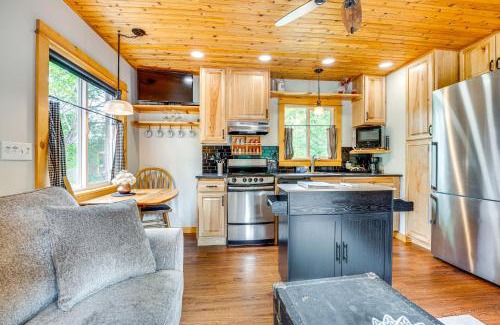 Elk Meadows House | Deck and Fire Pit Yakima River Retreat in Cle Elum