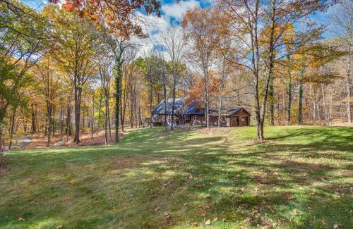 Lansing House | Deck and Game Room Finger Lakes Family Retreat