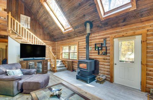 Lansing House | Deck and Game Room Finger Lakes Family Retreat