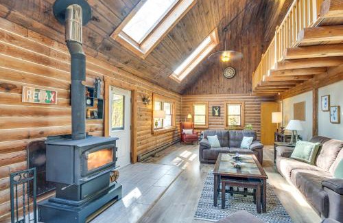 Lansing House | Deck and Game Room Finger Lakes Family Retreat