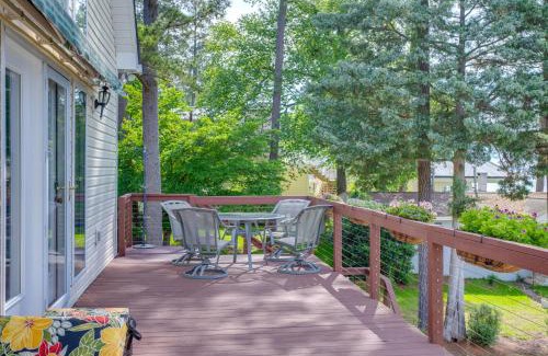 Chapin House | Deck and Views Lake Murray Escape in Chapin!