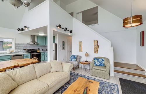 Gold Beach House | Deck + Walk to Beach: Southern Oregon Coast Home!