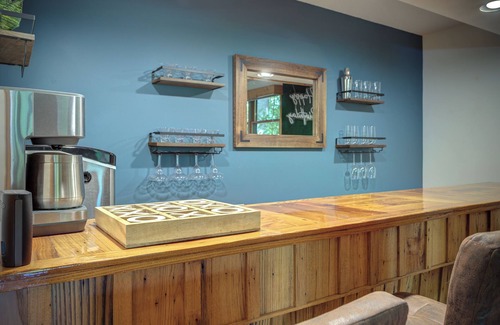 Fleetwood Cabin | Decked Out Bear Den - Hot Tub, Game Room, Dog Friendly