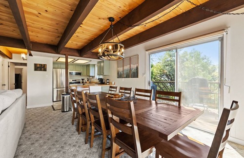 Mono Vista House | Deer Heights Lodge| View - Game Room - Lake Access