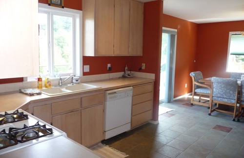 Clinton House | Deer Lake Getaway - private dock, fire pit and a hot tub!