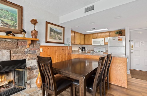 Gatlinburg - Pigeon Forge Condo | Deer Ridge E208 | Fireplace, Resort Amenities