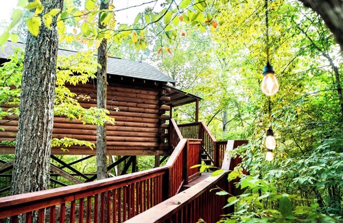 Mid America Cabin | Deer Run Treehouse - Starlight Haven