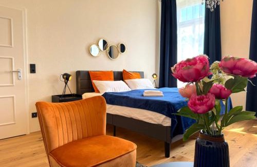 Kaßberg Apartment | Dein City Apartment - 2 Zi -Schick - Private Parking