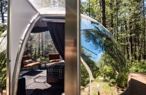 Wisconsin Dells Cabin | Dells Domes - Riverview Escape - Glamping Dome 4