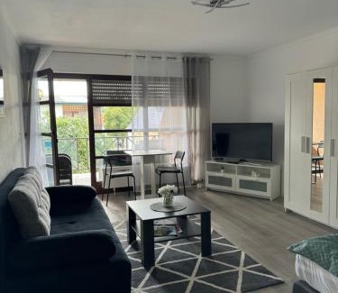 Bad Nauheim Apartment | Deluxe Apartment 2 - Ruhe Oase - 1ZKB Balkon - Parkplatz
