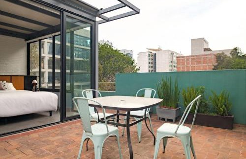 Reforma Apartment | Deluxe Apartment W Private Terrace Reforma Av