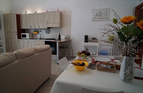 Matera Apartment | Deluxe apartment with balcony overlooking the rock