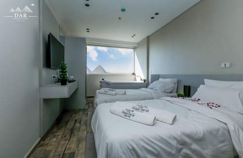 Al Haram Cabin | Deluxe Double or Twin Room with Mountain View