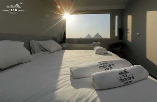 Al Haram Cabin | Deluxe Double or Twin Room with Mountain View