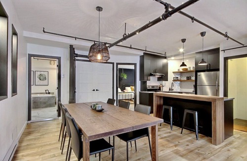 Saint-Roch Condo | Deluxe Estate/Two in One Downtown Québec City