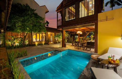 Cam Thanh Villa | DeMin Villa Hội An - Pool and BBQ Garden