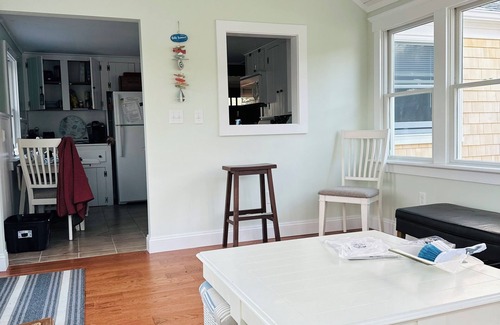 Dennis Port Cottage | Dennisport : Dog Friendly with a fenced in large yard. 1/2 mile from beach