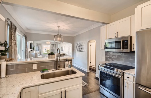 Hale House | Denver Furnished Rental - Duplex Bungalow
