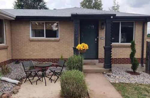 Clayton House | Denver Skyland 2 Br 1 Ba Home Extended Stay