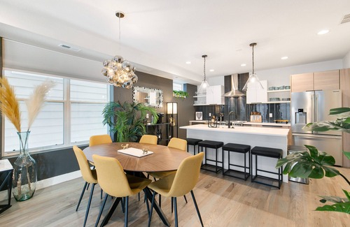 West Colfax House | DenverStays: Luxurious 3BD, 10 Min to Downtown! Deck+Garage+EV Plug! VIDEO TOUR!