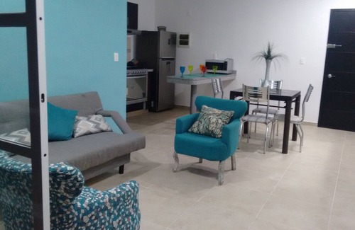 Downtown Cancun Apartment | Departamento con laguna cristalina de 2 hectáreas.