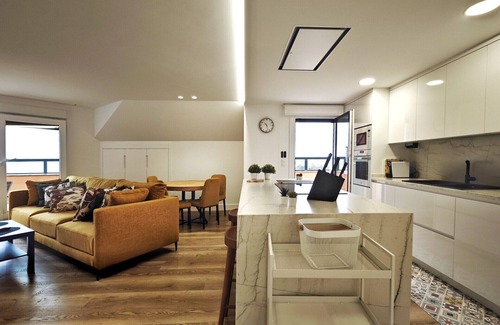 Sanxenxo Apartment | Desconectaengalicia Miraflores penthouse with pool in Sanxenxo