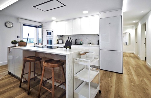 Sanxenxo Apartment | Desconectaengalicia Miraflores penthouse with pool in Sanxenxo