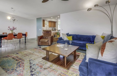 Desert Hot Springs House | Desert Dream: Pool, Spa, Fire Pit, BBQ, Balcony!