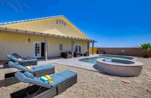 Desert Hot Springs House | Desert Escape 360 Mtn Views, Pool, Spa and Fire Pit