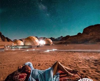 Wadi Rum Cabin | DESERT LUXURY CAMp & BUBBLES ROOM