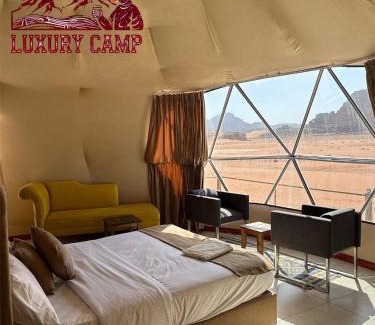 Wadi Rum Cabin | DESERT LUXURY CAMp & BUBBLES ROOM