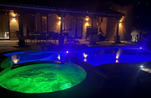 Maricopa House | Desert Oasis Tropical Backyard on 3.5 Acre Ranch - Bunkhouse