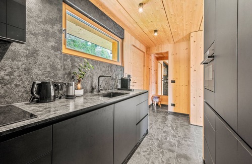 Cavareno Ski Chalet | Design-chalet mit Dolomitenblick SPA Naturnah