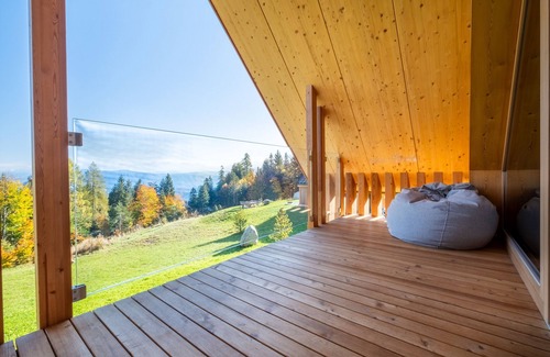 Cavareno Ski Chalet | Design-chalet mit Dolomitenblick SPA Naturnah