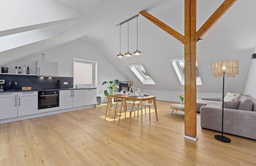 Bad Kreuznach Apartment | Design loft | near old town | parking lot | 84 m²