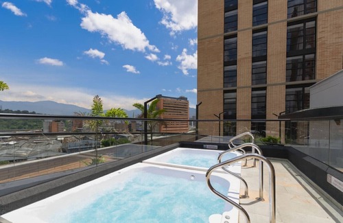 San Diego Apartment | Design Suite - 1BR, Jacuzzi, Cowork in Poblado