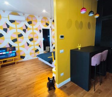 Casoretto Apartment | Designed 2 rooms in Milan urban with AC, WiFi and Subway