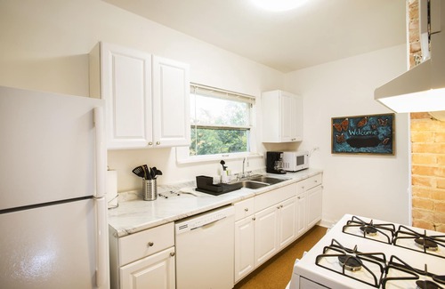 Near East Side Apartment | Designer Apartment, downtown historic neighborhood