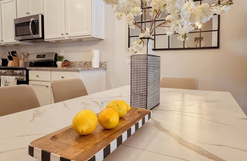 Carolina Forest House | Designer Family Townhouse Brand-New Pool Patio