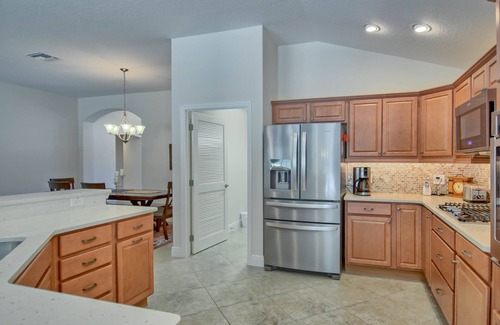 Wildwood House | Designer Luxury: 3BR/2BA Oasis with Pool, Golf Cart, and More!