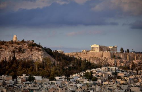 Kallithea Apartment | Designer Penthouse Acropolis 360 Private Terrace