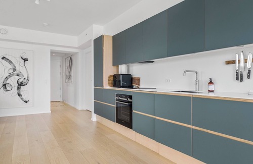 Aarhus C Apartment | Designers penthouse in the clouds