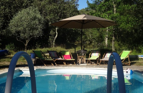 Montclus House | Detached country house with private pool and natural garden, ideal for 2 families