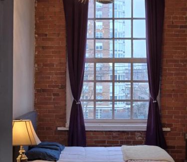 Detroit Apartment | Detroit Artsy Industrial Loft