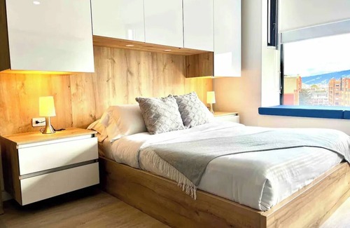 Suba Apartment | DF*| Comfortable loft+ Work area +Gym F04